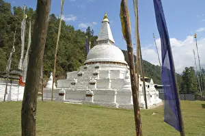 Chendebji-Chorten, Trongsa, Bhutan, Asia