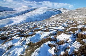 Cheviot Hills in winter, Northumbria