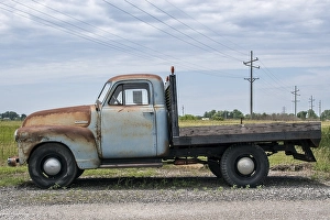 Chevrolet pick-up classic car, Route 66