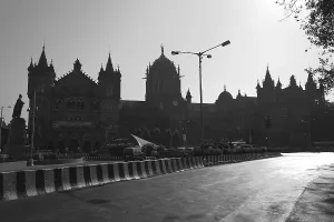 Chhatrapati Shivaji Terminus Railway station Mumbai Maharashtra India Asia Dec 2011