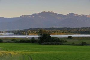 Chiemsee, view from the west shore