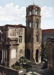 Chiesa D. Martorana Campanile, Palermo