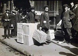 Child labour, delivery boys for newspapers