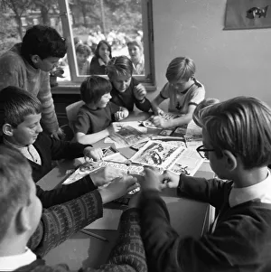 Children in the Ruhr area, here in the year 1966 in Leisure and Play