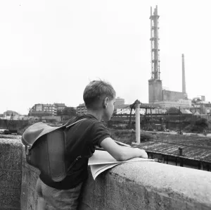 Children in the Ruhr area, here in the year 1966 in leisure and play