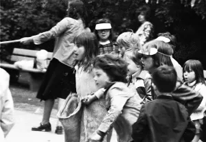 The children's parties of the Young Pioneers (JP) of the children's organisation of the DKP