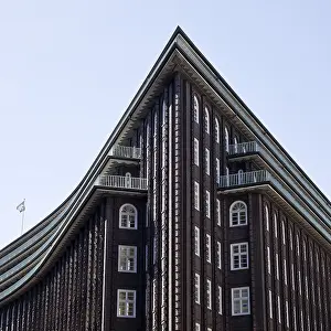 Chilehaus, with its spire reminiscent of a ship's prow