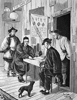 Chinese fortune tellers in San Francisco