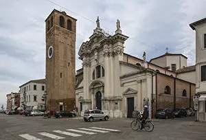 Chioggia near Venice, Church of San Andrea on Corso di Populo
