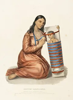 Chippeway Woman & Child (1838)