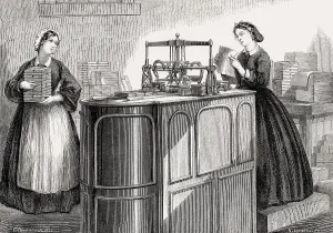 Chocolate packaging machine, Great London Exposition