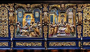 Choir stalls, St. Mary's Church