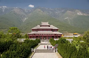 The Chongsheng Monastery is the mother building of the Three Pagodas