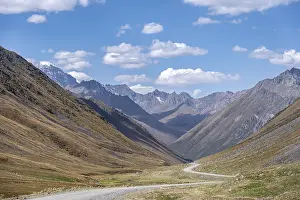 Chotter road in the Tien Shan mountains