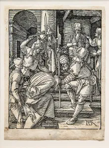 Christ in front of Annas, Scourging of Christ
