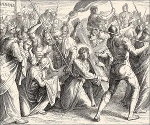 Christ Carrying the Cross, New Testament