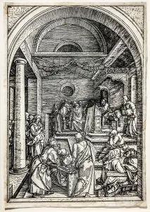 Christ among the scholars in the temple