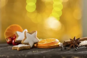 Christmas baking, Christmas decoration