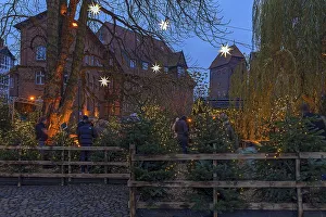Christmas market at the former fish market