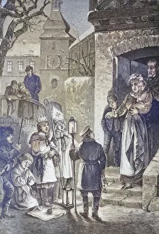 Christmas Parade in German Bohemia
