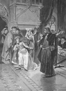 Christopher Columbus at the Court of Queen Isabella of Spain