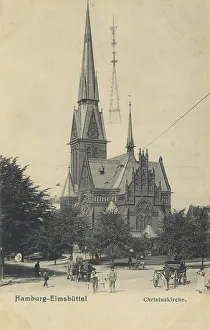 Christuskirche in Elmsbuettel, Hamburg