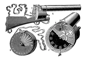 The chronophotographic rifle, the photographic rifle