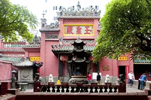 Chua Ngoc Hoang or Pagoda of the Jade Emperor was built in 1909