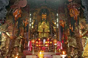 Chua Ngoc Hoang or Pagoda of the Jade Emperor was built in 1909