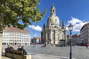 Church of Our Lady and Neumarkt in Dresden