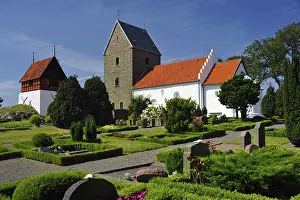 Church, Rutsker, Bornholm, Denmark