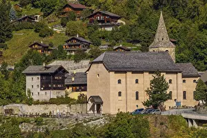 Church of Sainte Euphemie, mountain village of Vissoie