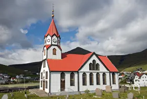 Church, Sandavagur, Vagar Island