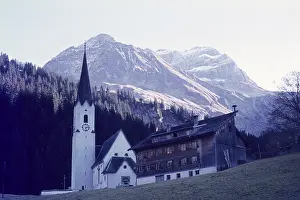 Church in Schrocken, Bregenz am Tannberg