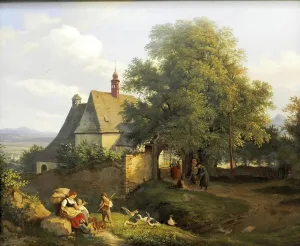 Church of St. Anne in Graupen in Bohemia