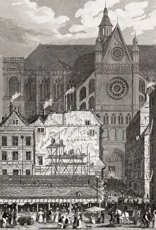 The Church of St Eustache, Paris