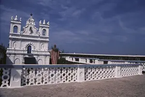 Church in Tiracol fort, Goa, India
