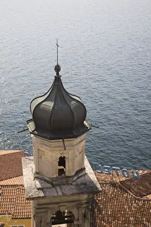 Church tower of Limone, Lake Garda