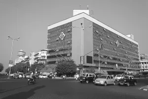 Churchgate station Mumbai Maharashtra India Asia Jan 2012