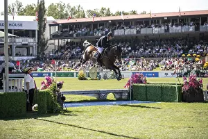 Category Historic EN Prints: Cian O'Conner of Ireland and riding Fermoy compete in the first round of the 1