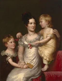 Circa 1840, Historic, digitally restored reproduction from a 19th century original
