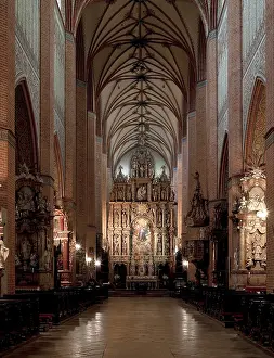 Category Historic EN Prints: Former Cistercian church, central nave facing east