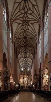Former Cistercian church, central nave facing east