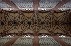 Category Historic EN Prints: Former Cistercian church, central nave vault