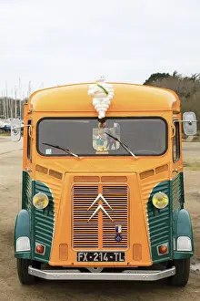 Citroen Type H van, classic car meeting