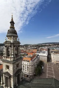 City of Budapest, bell tower of St