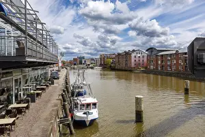 City centre around the inland harbour