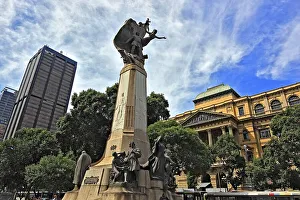 In the city centre of Rio de Janeiro