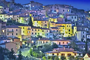 City of Chianciano Terme in the province of Siena in Tuscany