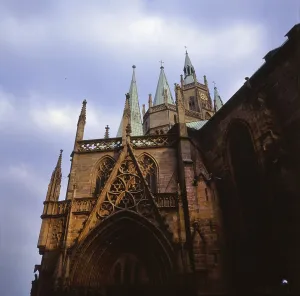 The city of Erfurt in Thuringia